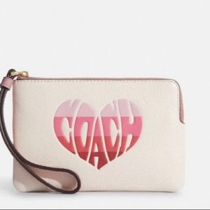 COACH HEART COIN PURSE
